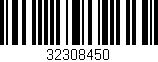 Código de barras (EAN, GTIN, SKU, ISBN): '32308450'