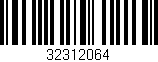 Código de barras (EAN, GTIN, SKU, ISBN): '32312064'