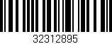 Código de barras (EAN, GTIN, SKU, ISBN): '32312895'