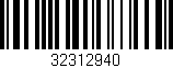 Código de barras (EAN, GTIN, SKU, ISBN): '32312940'