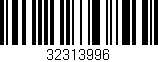 Código de barras (EAN, GTIN, SKU, ISBN): '32313996'