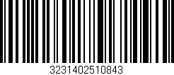 Código de barras (EAN, GTIN, SKU, ISBN): '3231402510843'