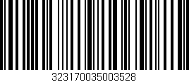 Código de barras (EAN, GTIN, SKU, ISBN): '323170035003528'