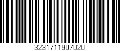 Código de barras (EAN, GTIN, SKU, ISBN): '3231711907020'