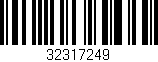 Código de barras (EAN, GTIN, SKU, ISBN): '32317249'