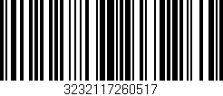 Código de barras (EAN, GTIN, SKU, ISBN): '3232117260517'