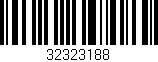 Código de barras (EAN, GTIN, SKU, ISBN): '32323188'