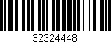 Código de barras (EAN, GTIN, SKU, ISBN): '32324448'