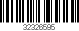 Código de barras (EAN, GTIN, SKU, ISBN): '32326595'