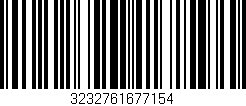 Código de barras (EAN, GTIN, SKU, ISBN): '3232761677154'