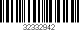 Código de barras (EAN, GTIN, SKU, ISBN): '32332942'