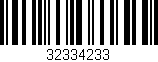 Código de barras (EAN, GTIN, SKU, ISBN): '32334233'