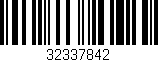 Código de barras (EAN, GTIN, SKU, ISBN): '32337842'