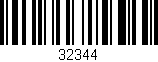 Código de barras (EAN, GTIN, SKU, ISBN): '32344'