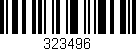 Código de barras (EAN, GTIN, SKU, ISBN): '323496'