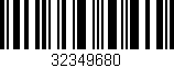 Código de barras (EAN, GTIN, SKU, ISBN): '32349680'