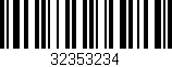 Código de barras (EAN, GTIN, SKU, ISBN): '32353234'