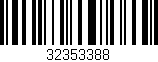 Código de barras (EAN, GTIN, SKU, ISBN): '32353388'
