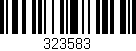 Código de barras (EAN, GTIN, SKU, ISBN): '323583'