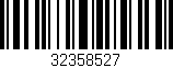 Código de barras (EAN, GTIN, SKU, ISBN): '32358527'