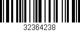 Código de barras (EAN, GTIN, SKU, ISBN): '32364238'
