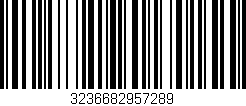 Código de barras (EAN, GTIN, SKU, ISBN): '3236682957289'