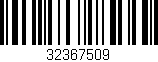 Código de barras (EAN, GTIN, SKU, ISBN): '32367509'