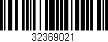 Código de barras (EAN, GTIN, SKU, ISBN): '32369021'