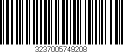 Código de barras (EAN, GTIN, SKU, ISBN): '3237005749208'
