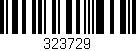Código de barras (EAN, GTIN, SKU, ISBN): '323729'