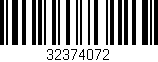 Código de barras (EAN, GTIN, SKU, ISBN): '32374072'