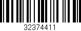 Código de barras (EAN, GTIN, SKU, ISBN): '32374411'