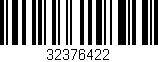 Código de barras (EAN, GTIN, SKU, ISBN): '32376422'