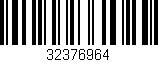 Código de barras (EAN, GTIN, SKU, ISBN): '32376964'