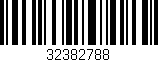 Código de barras (EAN, GTIN, SKU, ISBN): '32382788'