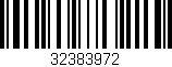 Código de barras (EAN, GTIN, SKU, ISBN): '32383972'