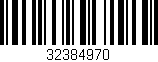 Código de barras (EAN, GTIN, SKU, ISBN): '32384970'