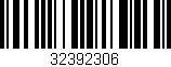 Código de barras (EAN, GTIN, SKU, ISBN): '32392306'