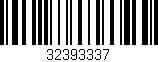 Código de barras (EAN, GTIN, SKU, ISBN): '32393337'