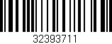Código de barras (EAN, GTIN, SKU, ISBN): '32393711'