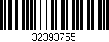 Código de barras (EAN, GTIN, SKU, ISBN): '32393755'