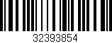 Código de barras (EAN, GTIN, SKU, ISBN): '32393854'