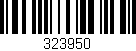 Código de barras (EAN, GTIN, SKU, ISBN): '323950'