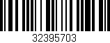 Código de barras (EAN, GTIN, SKU, ISBN): '32395703'