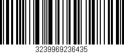 Código de barras (EAN, GTIN, SKU, ISBN): '3239969236435'