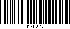 Código de barras (EAN, GTIN, SKU, ISBN): '32402.12'
