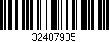 Código de barras (EAN, GTIN, SKU, ISBN): '32407935'