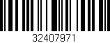 Código de barras (EAN, GTIN, SKU, ISBN): '32407971'