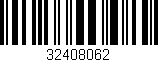 Código de barras (EAN, GTIN, SKU, ISBN): '32408062'