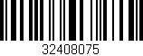Código de barras (EAN, GTIN, SKU, ISBN): '32408075'